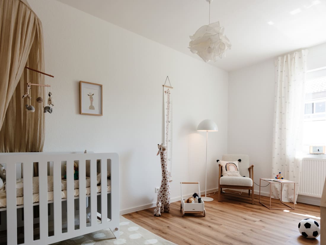 Kinderzimmer Staging von Anja Krohnen Home Staging.