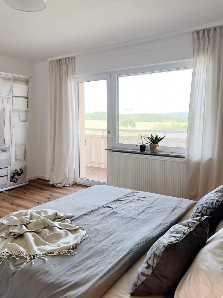 Schlafzimmer Staging von Anja Krohnen Home Staging.