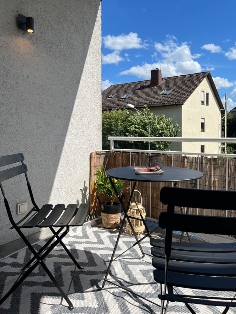 Balkon Beispiel Home Staging. Anja Krohnen Home Staging.