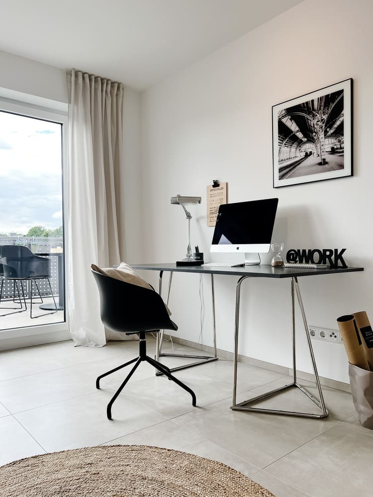 Home Office Staging von Anja Krohnen Home Staging.