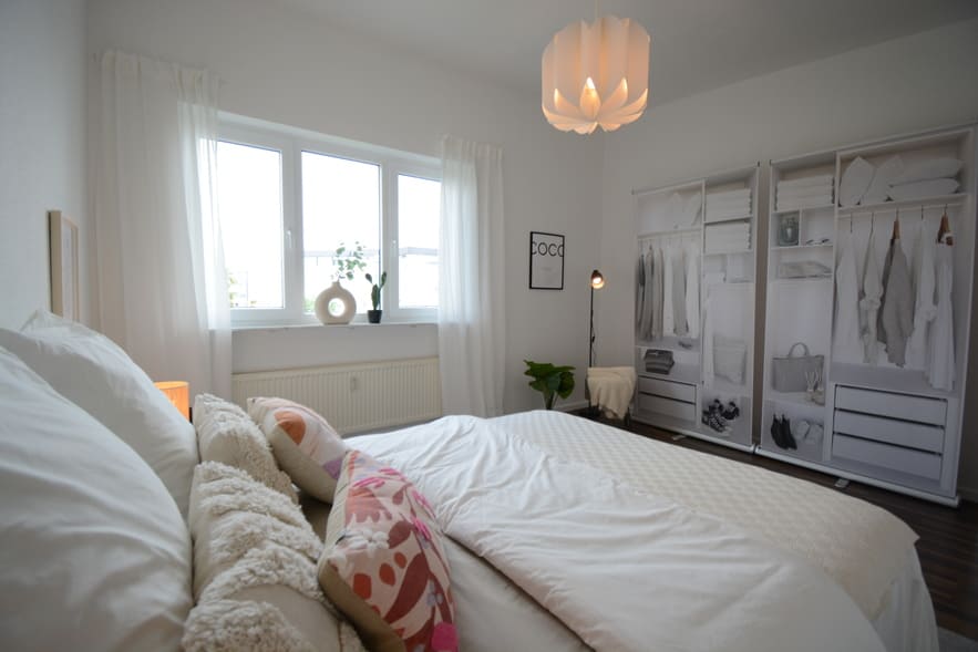 Anja Krohnen Home Staging Schlafzimmer