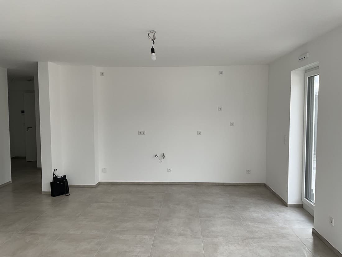 Penthouse Wohnung in Klein Krotzenburg vor Staging.