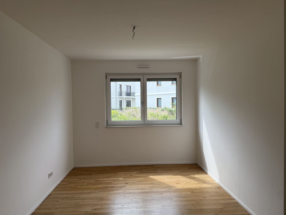 Kinderzimmer vor dem Home Staging in der Musterwohnung Rosenhöhe Offenbach im ursprünglichen Zustand
